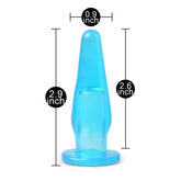 Mini Butt Plug With Finger Hole Blue > Anal Range > Butt Plugs